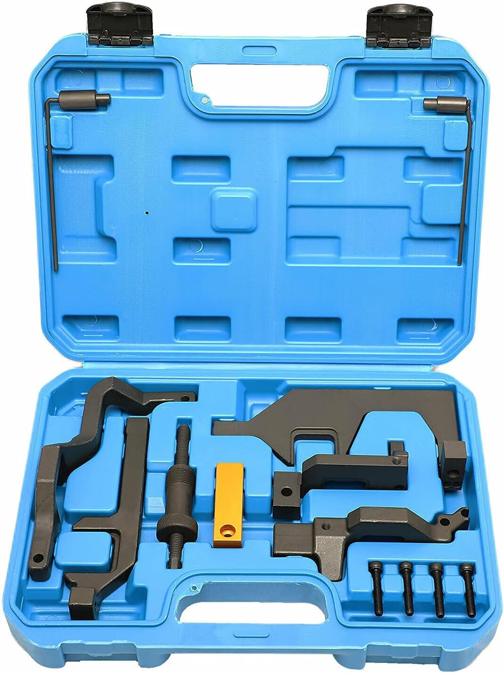 ZKTOOL Engine Timing Locking Tool Kit Compatible for BMW Mini Cooper R55 R56 R57 R60 N12 N13 N14 N16 N18 1.4 1.6, OEM 117440 119340 119590, Camshaft and Crankshaft Alignment Setting Tool Set