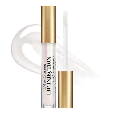 Too Faced Lip Injection Lip Plumper | Hydrating Lip Gloss for Fuller-Looking Lips | Original, Maximum Plump, Cooling Gloss & Plumping Click Formulas