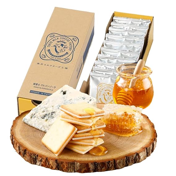 Honey & Gorgonzola Cookies 10pieces -Japan Import-