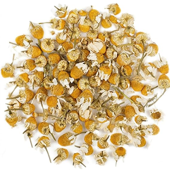 Organic Chamomile Flowers - 8 ounces - 100% Organic - Herbal Tea - Flor de Manzanilla - EarthWise Aromatics