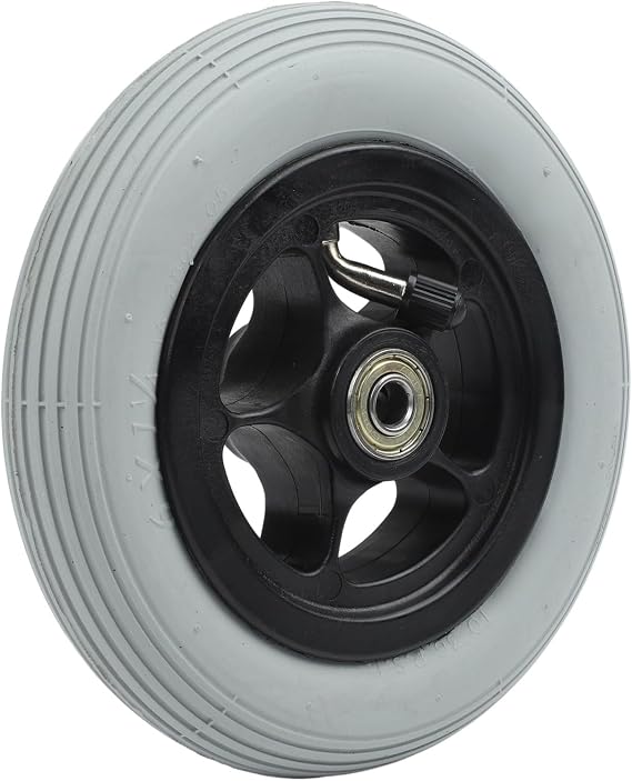 For Ottobock Specific Front Wheel for Motorized Wheelchairs 15 cm Outer Diameter Reinforced Metal Hub (42 by 6-inch)