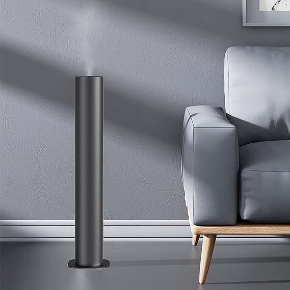 Aroma Diffuser Floor Stand Type Diffuser Waterless Compact Spray Amount Adjustable Fully Automatic 24-Hour Operation Timer Function Easy Maintenance Suitable for Entrance/Yoga Room/Room/Store etc
