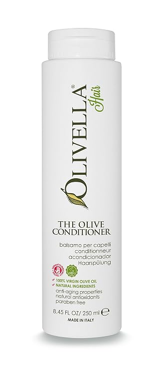 Olivella Hair The Olive Conditioner, 100% Virgin Olive Oil - 8.45 Oz, Oli-9025