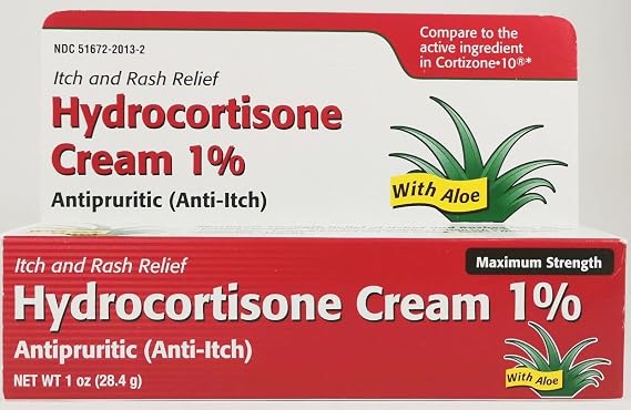 1 % Maximum Strength Anti-Itch Cream With Aloe Vera By Taro, Pegable - 1 Oz