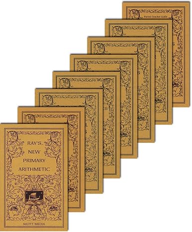 Ray's Arithmetic Series Complete Set (8 Volumes) | Grades 18 Homeschool Mathematics Curriculum | Practical & Mental Math | Real-World Applications