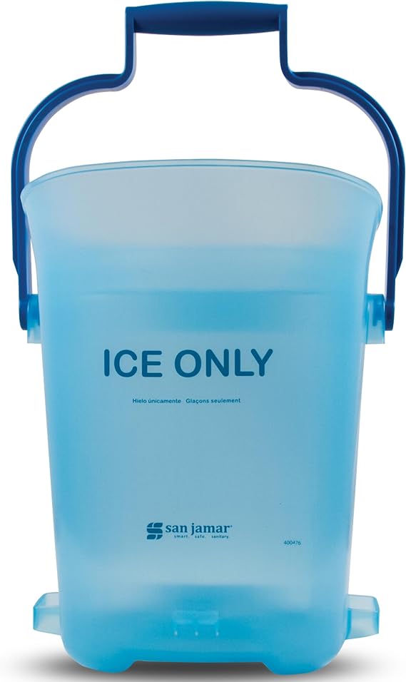San Jamar Ice Tote, Blue, 16" H, 13-1/4"D, Plastic SILD6000-1 Each