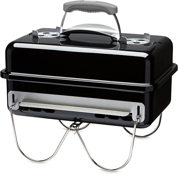 Weber Go Anywhere Portable Charcoal Grill 42 x 26 cm Black (1131004)