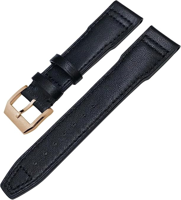 Genuine Cowhide Leather Watchband For IWC Mark XVIII Le Petit Prince Pilots Watch Strap 20mm 21mm 22mm