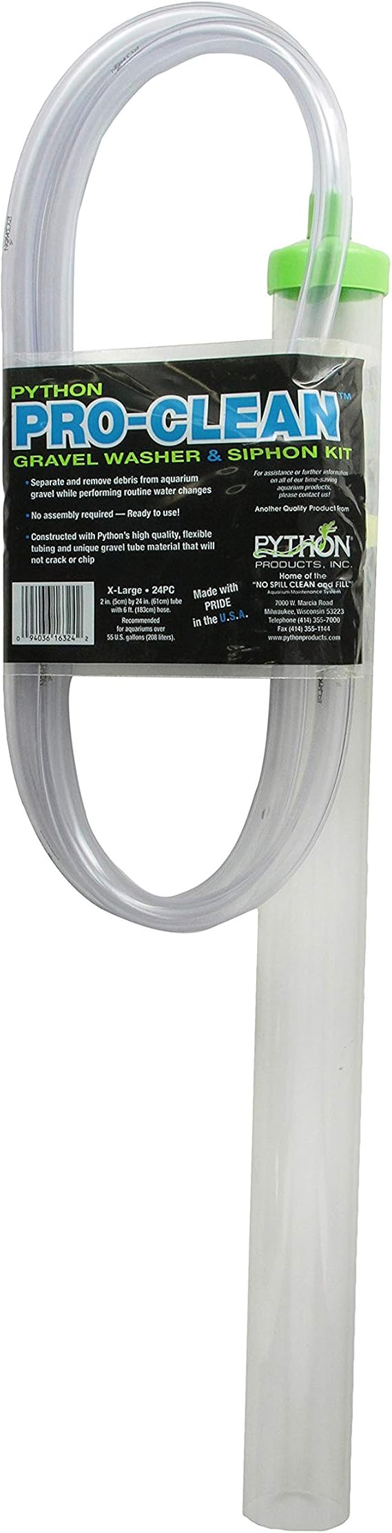 Python PRO CLEAN - EXTRA LARGE (for tanks to 55 Gallons)