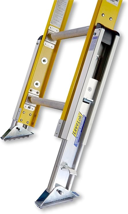 Levelok Permanent Mount Ladder Levelers for Uneven Surfaces 2 Legs - Complete Kit
