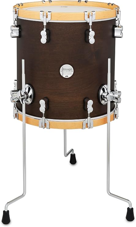 PDP Concept Classic Floor Tom, 14x14, Walnut/Natural Hoops