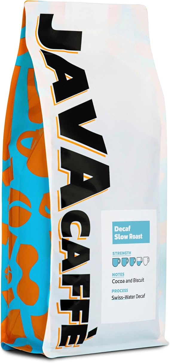 Java Caffe Decaf Slow Roast Coffee Beans 1kg