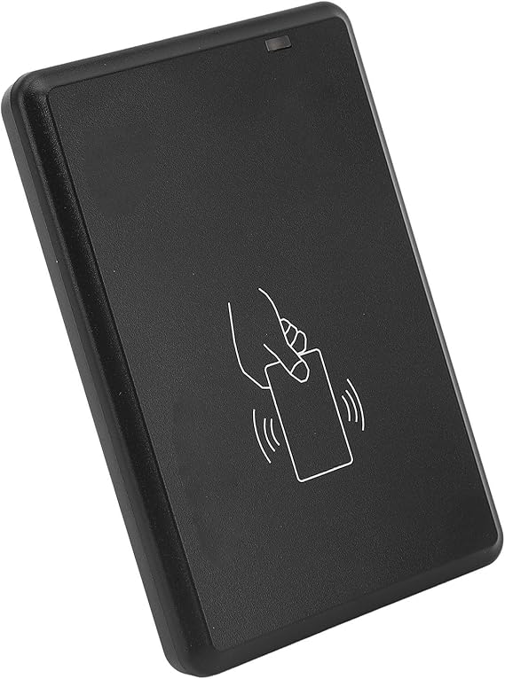 RFID Reader, 13.56MHZ Reader Smart IC Card Reader Writer Reads Family Proximity Cards USB Reader ID Card Reader, Swipe Card Reader Plug and Play