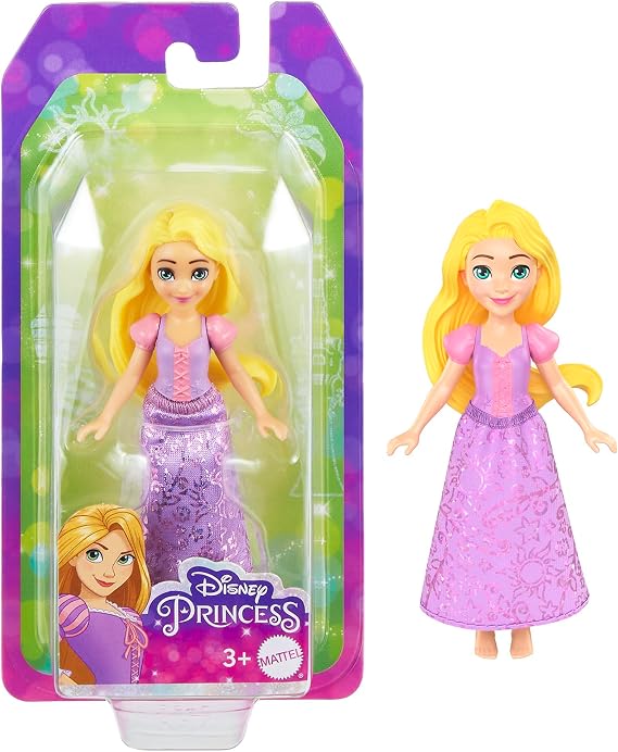 Disney Princesses - HLW70 - Articulated Doll 9cm - Rapunzel - Character