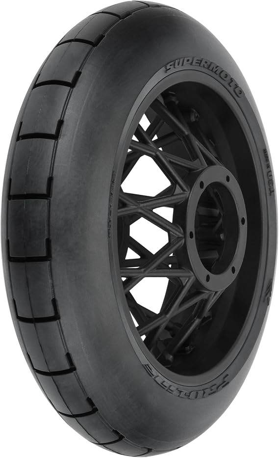 Pro-Line Racing 1/4 Supermoto Tire Rear MTD Black Wheel PM-MX PRO1022310 RC Tire