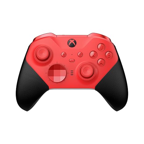 Xbox Elite Series 2 Core Wireless Gaming Controller Red Xbox Series X|S, Xbox One, Windows PC, Android, and iOS