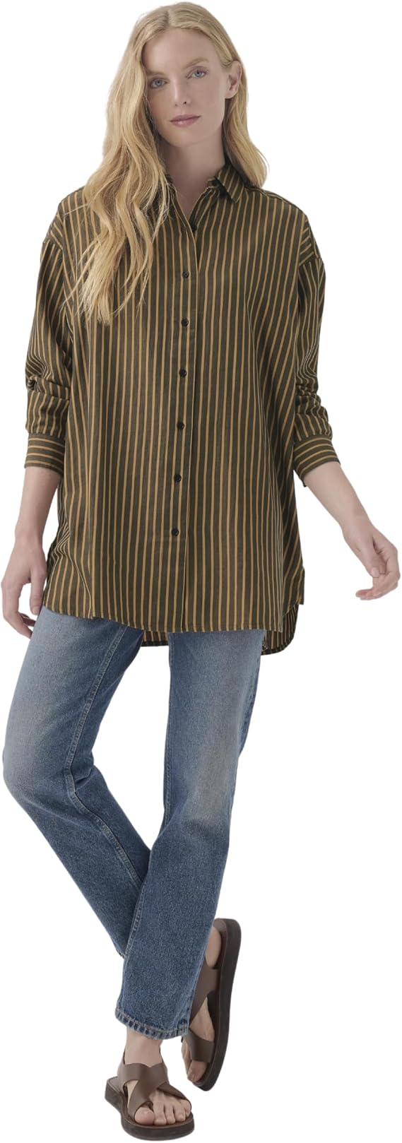Pact Organic Cotton Women's Lightweight Oversized Shirt