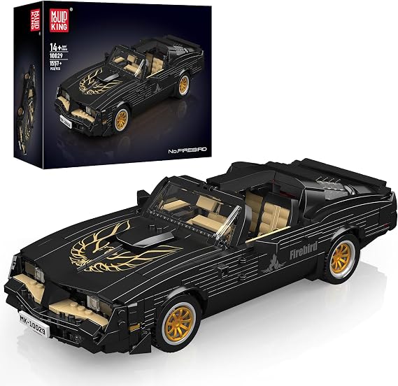 Mould King 10029 Car Model Toys MOC Bricks Collectible Sportscar Building Blocks, Racing Car Building Kits for Adult, Static Version 1,557 Pieces