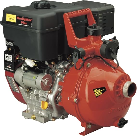 Pump, Davey Firefighter 5 Two Stage 10hp B&S Vanguard...
