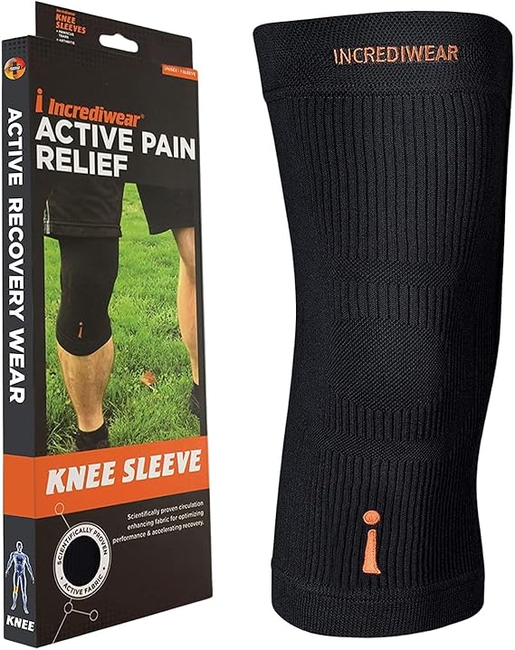 Incrediwear Knee Sleeve Knee Braces for Knee Pain, Joint Pain Relief, Swelling, Inflammation Relief, and Circulation, Knee Support for Women and Men