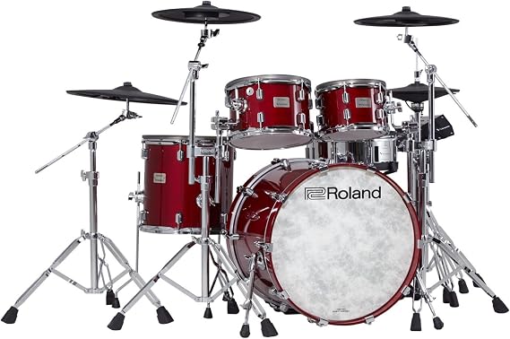 Roland VAD706-2GC Drum Kit - Box 2 - Gloss Cherry