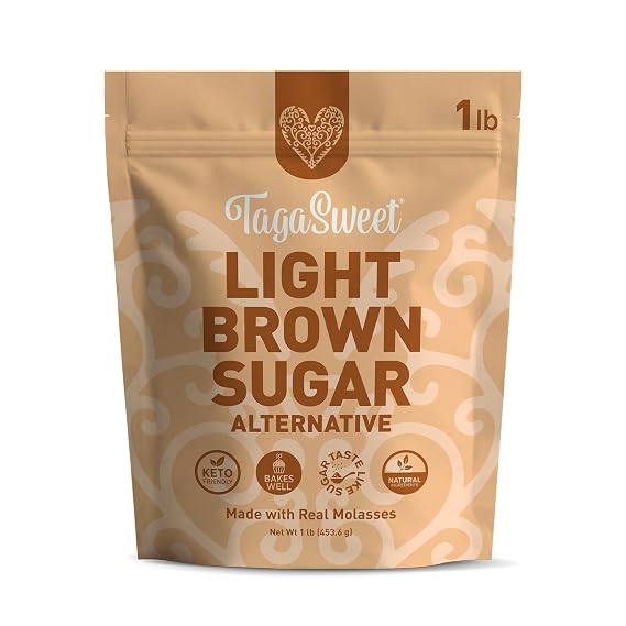 TagaSweet Light Brown Sugar Alternative, Keto Friendly, 16 oz