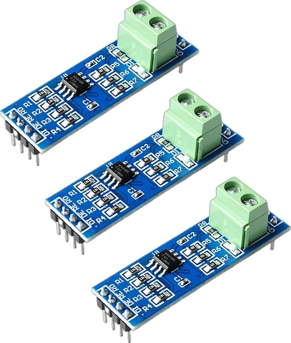 3Pcs MAX485 TTL to RS485 module, 485 to serial port UART level mutual conversion, hardware automatic flow control, TTL Turn RS485 3.3V 5V