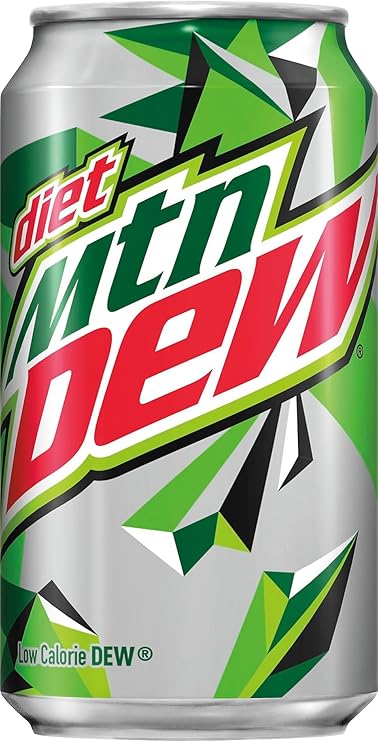 Mountain Dew, Diet, 12 fl oz