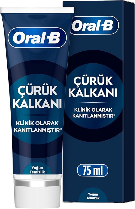 Oral-B Klinik Çürük Kalkanı Yoğun Temizlik Diş Macunu 75 ml