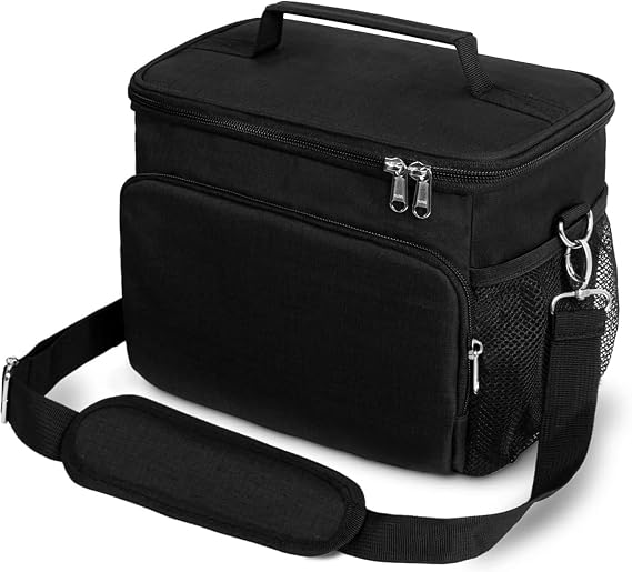 9L Insulated Lunch Bag | Fits 12 Cans, Large Soft Cooler Tote, Leakproof, Lightweight & Foldable, Ideal for Work, Travel, Picnic & Beach