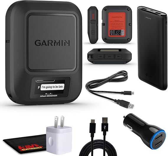 Garmin inReach Messenger Satellite Communicator Bundle