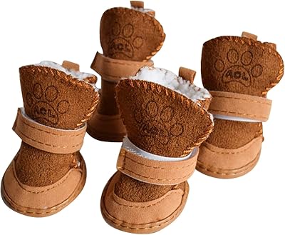 payanwin Dog Shoes Puppy Boots Snow Paw Protector, Anti-Slip Dog Shoes,Dog Australia Pet Antiskid Shoes Winter Warm Skidproof Sneakers