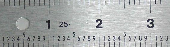 Tenths Ruler, 24 Inch