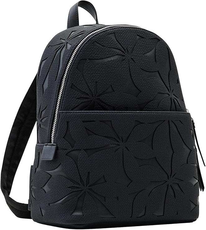 Desigual Small Die-Cut Flower Backpack