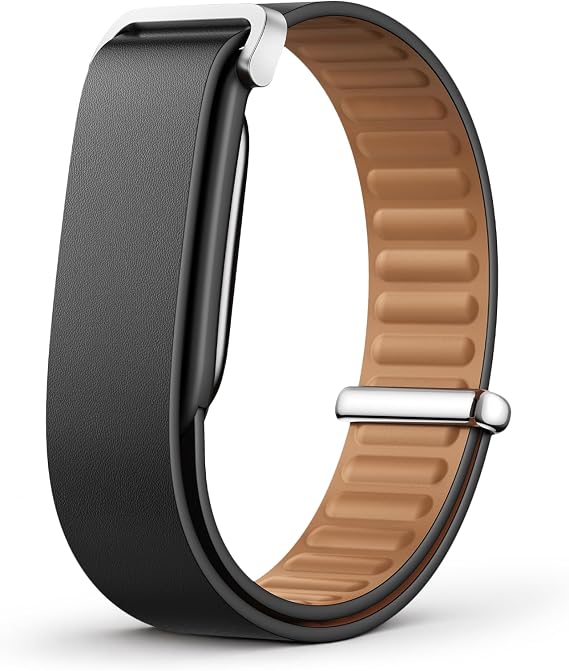 Google Fitbit Airバンド対応のソフトレザーバンド。