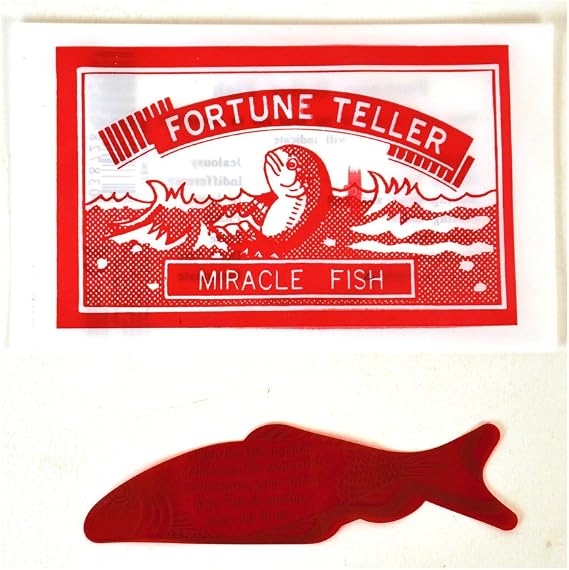 Classic Fortune Teller Curling Fish Curls In Palm Toy Predicts Future