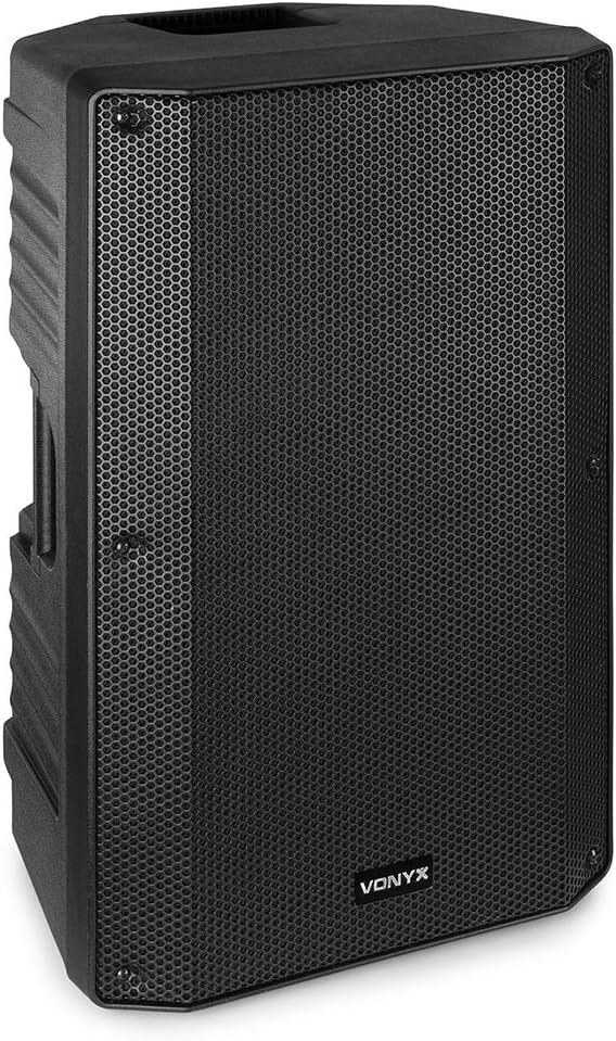 VONYX VSA12 12-Inch Active PA Speaker, 800W Bi-Amplified, Stage Monitor