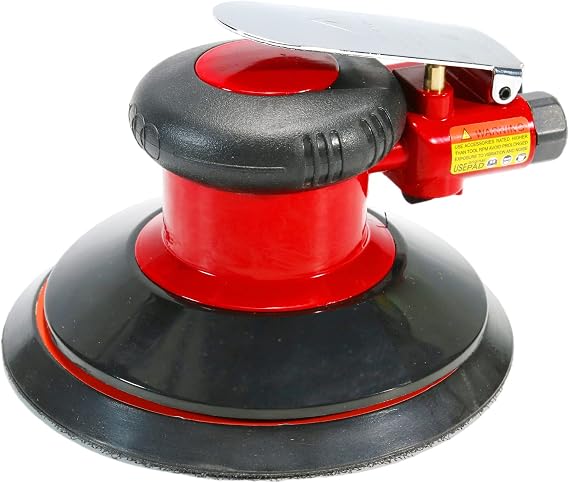 Professional 6" Air Random Orbit Sander, Dual Action Sander, Low Vibration