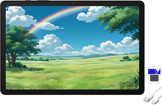 Samsung Galaxy Tab A9+ 11" LCD 256GB Android WiFi Tablet, Large Screen, Quad Speaker, Upgraded Chipset, Multi Window Display, Durable Design, Graphite, HEX Accessories