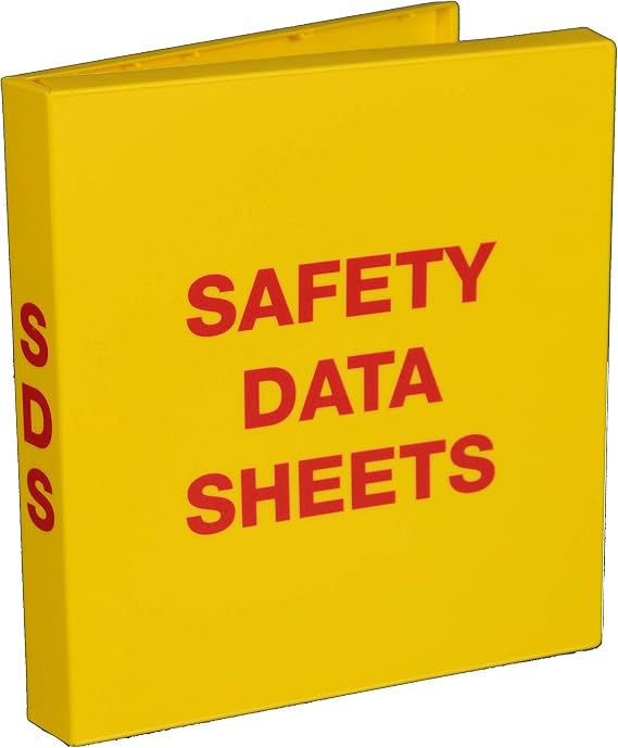 UniKeep SDS Binder - 1.5'' Capacity, (3 Poly Rings), Fully Enclosed