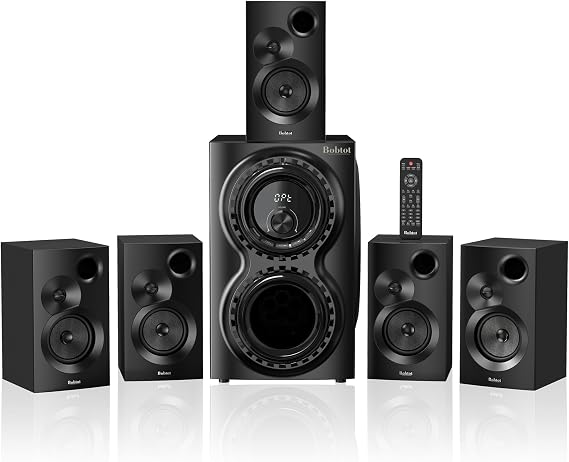 Bobtot Home Theater Sound System 5.1 Surround Sound Systems