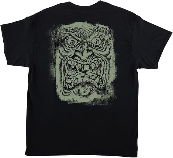 SANTA CRUZ Men's S/S T-Shirt Roskopp Block Face Skate T-Shirt