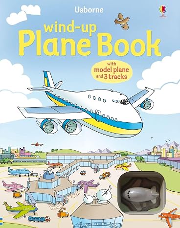 USB - Wind-Up Plane Book