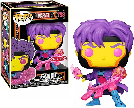 Funko Pop Marvel X-Men - Gambit Blacklight