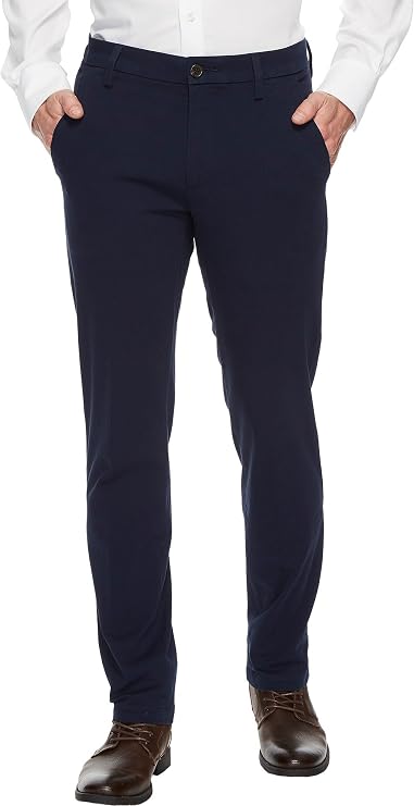 DOCKERS Slim Fit Workday Khaki Smart 360 Flex Pants Pembroke 40 32