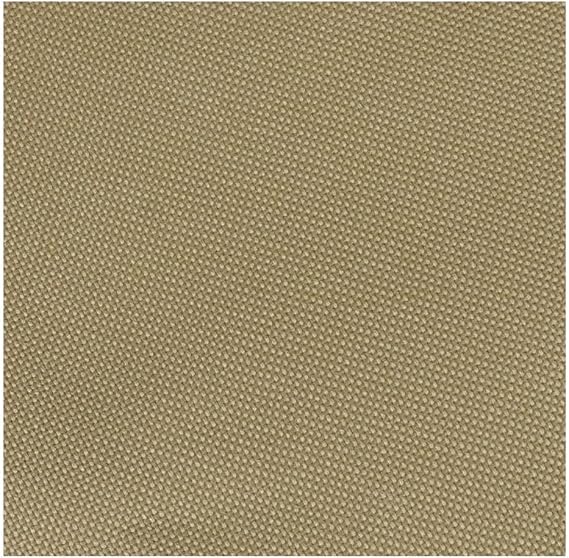 Waterproof 600D Canvas Fabric 59inch Wide Oxford Cloth Material for Indoor Outdoor Patio,Water Repellent Upholstery Fabric for DIY Craft/Boat Cover/Home Decor (Dark Khaki)