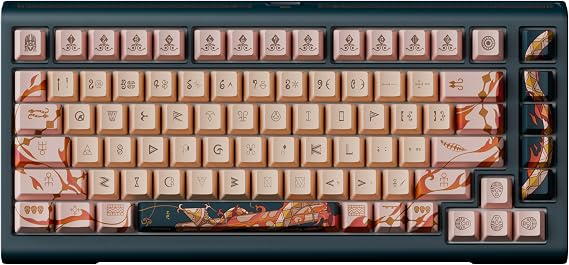 Ducky Year of The Snake 2025 Zodiac Edition RGB Mechanical Keyboard - Cherry Red Switch (Cherry Brown Switch)