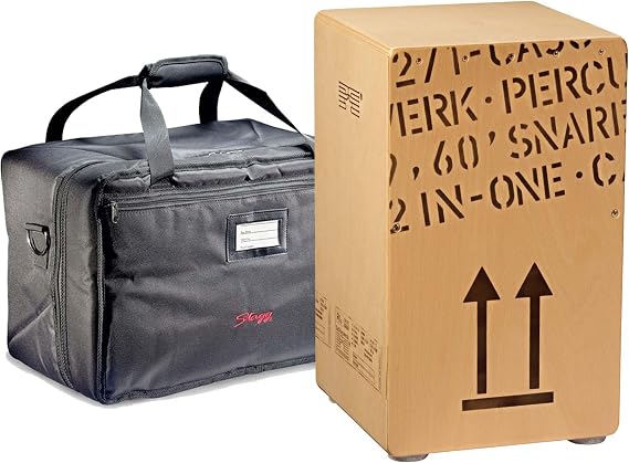 Percussion Cajon 2 in One Nature H 49cm Nature