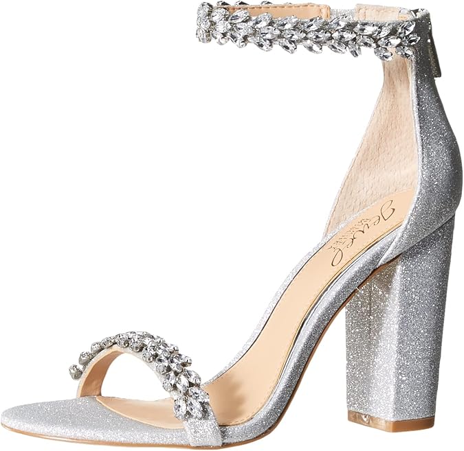 Jewel Badgley Mischka Mayra Ankle Strap Evening Shoe