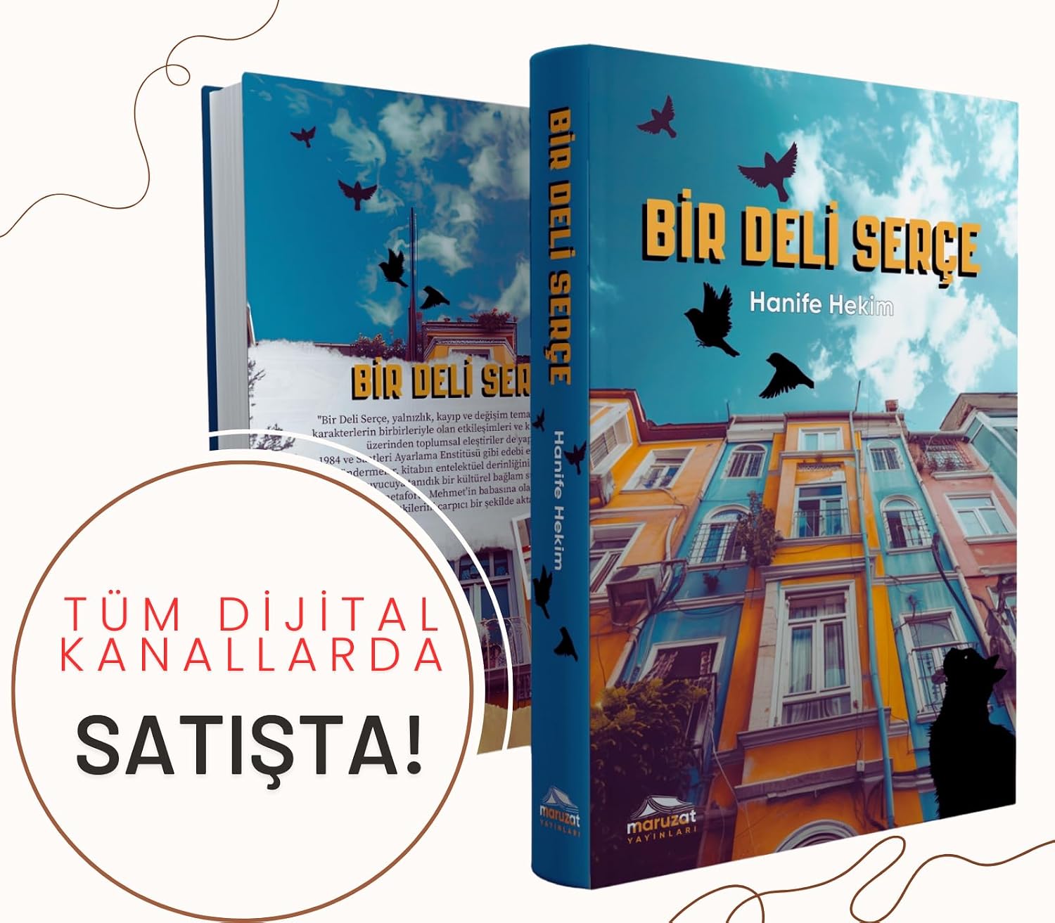 A MAD SPARROW - SIGNED BOOK A Mad Sparrow inspired by 1984 and the Time Regulation Institute; A touching, gripping contemporary Turkish novel about love, loneliness and alienation in the city. Cardboard Cover – October 4, 2024